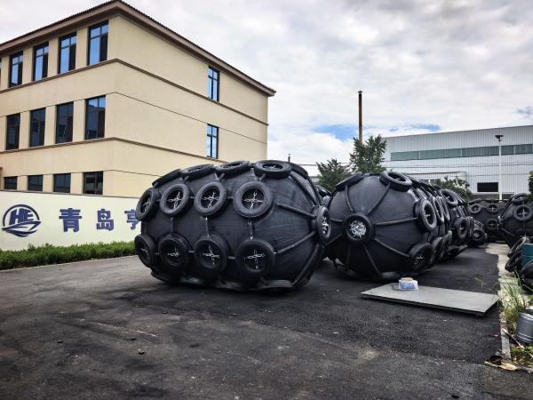 Natual Rubber Marine Rubber Fender with Inflation Pressure of 50KPa and 80KPa
