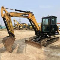 Best Price Original China Sany Sy55 Small Excavator Perfect Performance Dedicated for Park Road Construction Global Shipping