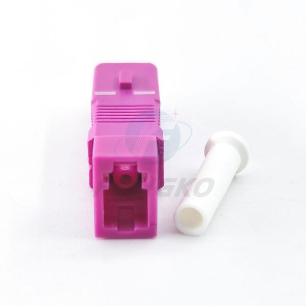 Male To Female SC LC OM4 Fiber Optic Hybrid Adapter For FTTH Network