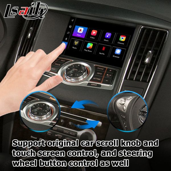 Nissan Maxima A35 Android 13 carplay Android авто мультимедийный видеоинтерфейс