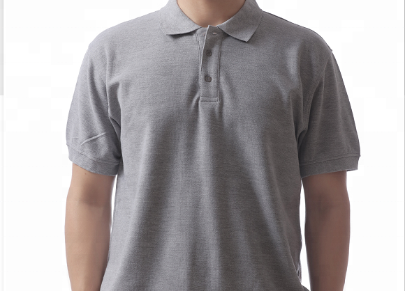 Breathable Cotton POLO T Shirts For Men American Style / Embroidering Logo Available