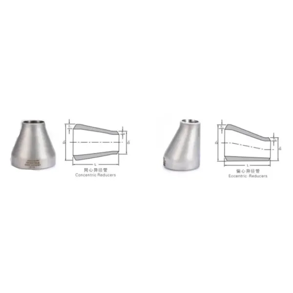 ASTM A234 WPC Mild Steel Reducer Sch80 Black Paint