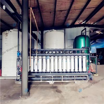5T/H Food Processing Ultra Filtration Water Purifier Ultrafiltration Membrane System