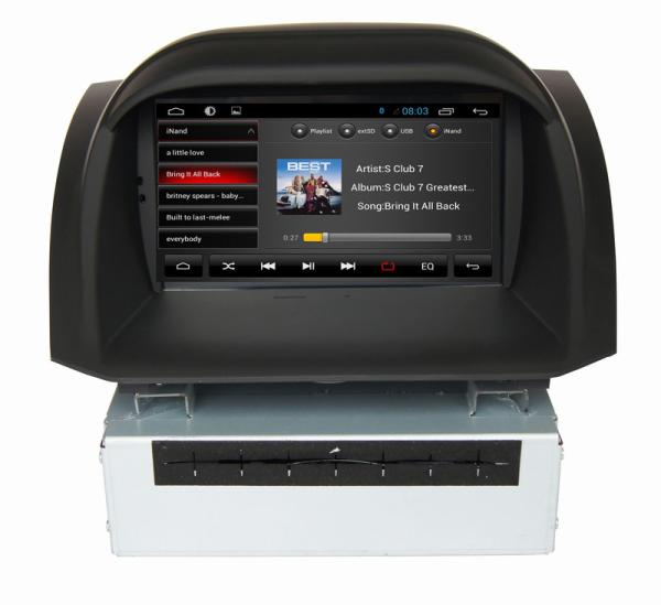 Ouchuangbo auto dvd radio for Ford Fiesta 2013-2016 with android 6.0 gps navi biuetooth HD video