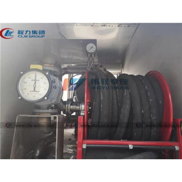 Тележки воздушных судн алюминиевого сплава ISUZU 12000L 12CBM дозаправляя