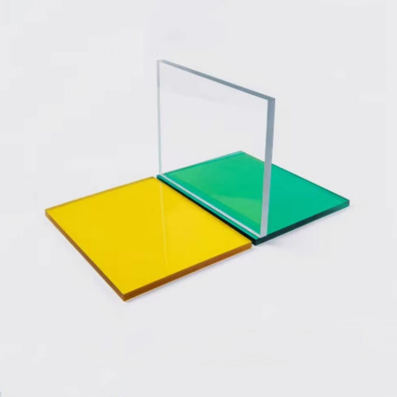 Polycarbonate Solid Board Cut To Size Transparent UV Resistant Plastic Sheet