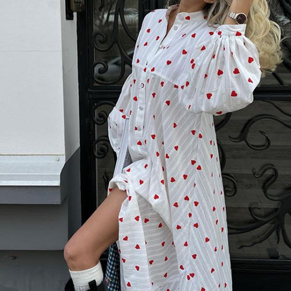 Plus Size Vestidos femininos Vestidos femininos Vestidos femininos Algodão Vestidos casuais OEM