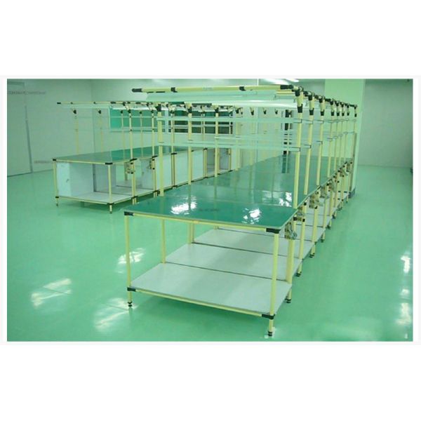 Parallel Black Metal Joint Fittings for Pipe Racks , Zinc / Nickel / Chrome Plated