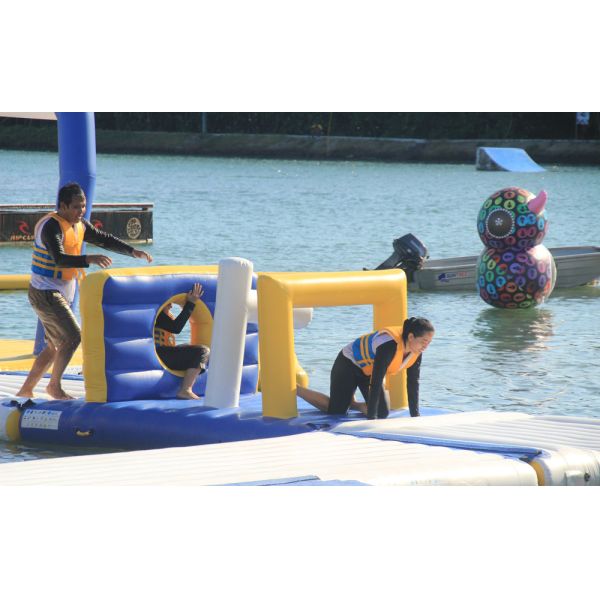 Парк изготовителя аквапарк БАЛИ гигантский раздувной плавая/Aqua Bouncia