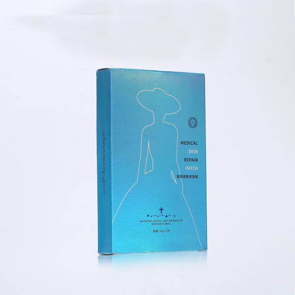Facial Masks Cosmetic Packaging Box Water Resistance UV Coating Custom Skin Care Boxes