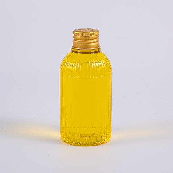 Sustainability PET Plastic Bottle 80ml With Aluminium Closure