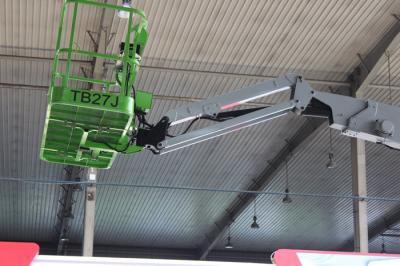 27m Height Electric Boom Lift Machine  With 360kg Platform Capacity
