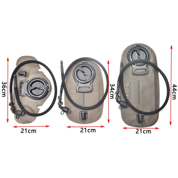 Foldable Silicone Water Bag Safety Large Capacity For Hiking Riding Mountaineering