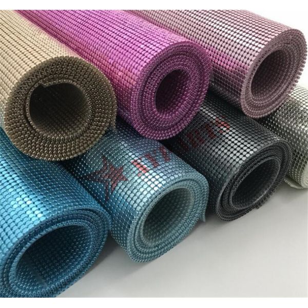 Aluminum 6mm Sequin Fabric For Bags Ornament