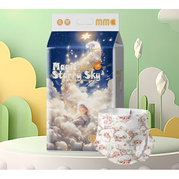 High Quality Disposable OEM ODM Baby Sleepy Diapers Nappy Wholesale Softcare Baby Diapers
