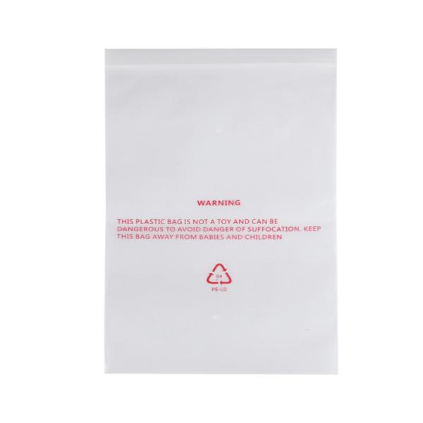 0.03-0.1mm Transparent Self Adhesive Seal Plastic Bags For Versatile Packaging