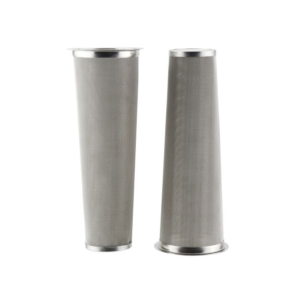 21cm Height Permanent Cone Coffee Filter Steel , Reusable Mesh Coffee Filters