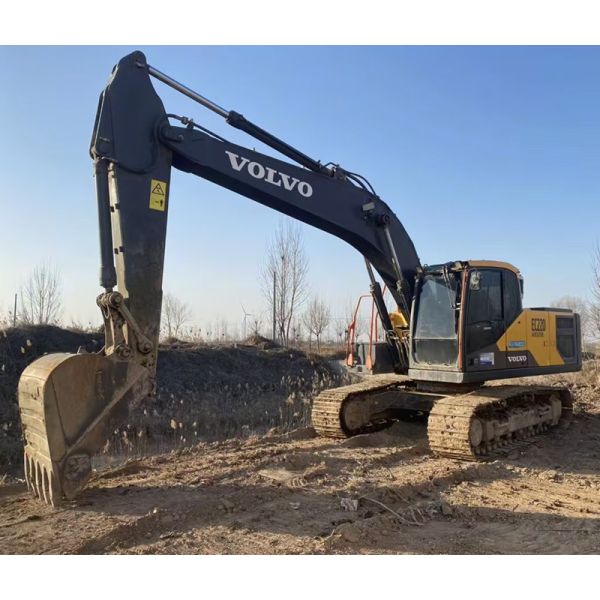 Использованный экскаватор VOLVO EC220D 22 тонны гидравлический экскаватор инженерная строительная техника