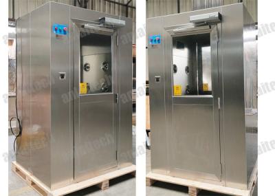 99s 60HZ Stainless Steel Air Shower 304 Automatic Door Hepa Filter 1.52KW
