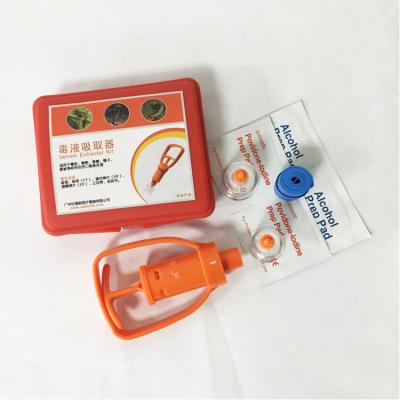 Os primeiros socorros Kit Snake Bite Bee For da sobrevivência perseguem a ferramenta manual da sução do vácuo do veneno do extrator do veneno