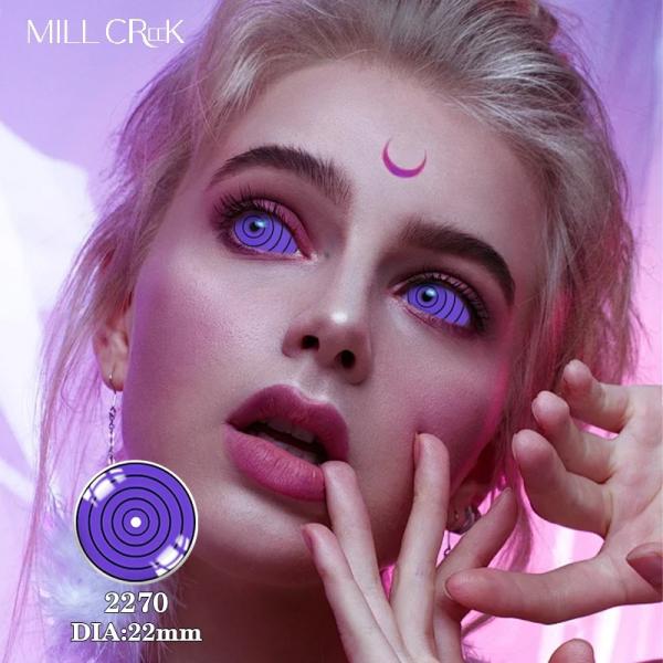 22mm Diameter Cosplay Contact Lenses Ce Certified Safety Comfortable Millcreek Lenses