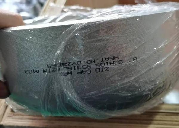 ASME Butt Welded Round Stainless Steel Pipe End Caps ANSI B16.9