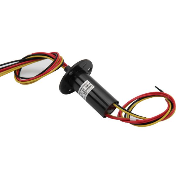 300 Rpm High Speed Slip Rings IP40 25A Contact Material Gold To Gold