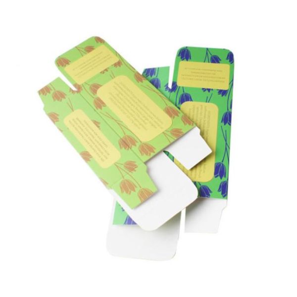 CMYK 1.6mm Thick Cosmetic Product Boxes Makeup Custom Printing 350gsm