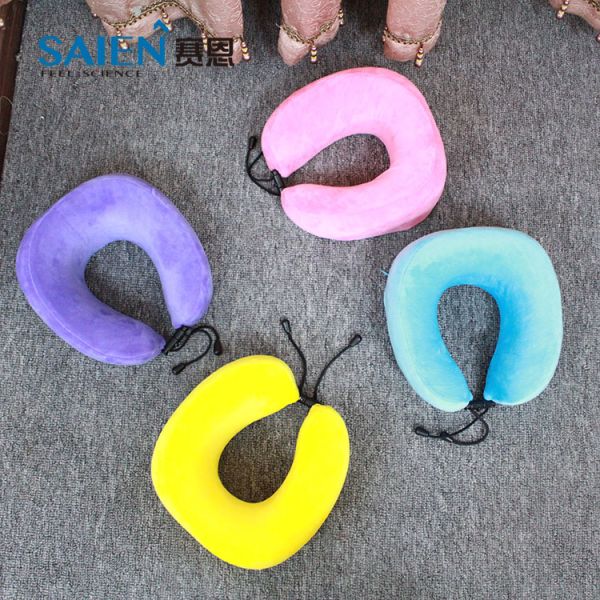 2021 Memory Foam Portable Travel Neck Pillow for Kids Children Neck Support Nap Pillows