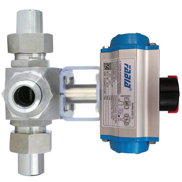 Высокотемпературный шаровой клапан высокого давления 3/8 3 4