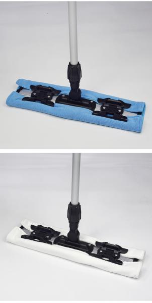 ESD Nettoyer la salle avec du tissu en microfibre et une rotation 360