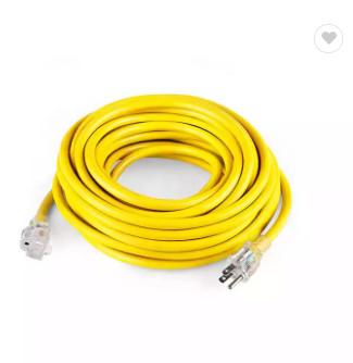 12/3 25ft Power Retractable Electrical Cable Wire Harness Heavy Duty Waterproof 220v