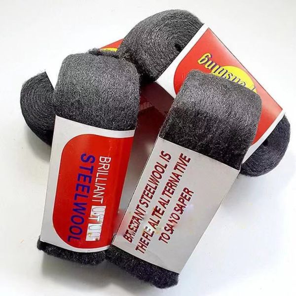 Steel Wool Fill Fabric DIY Kit Ideal for Cleaning Rust Removal and More Grade 0000