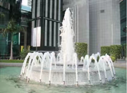 Нержавеющая сталь 15gpm сопло фонтана двигателя пены 1,5 дюймов