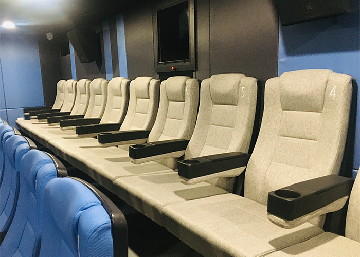 Стулья кино софы Recliner театра верхнего сегмента неподдельные кожаные