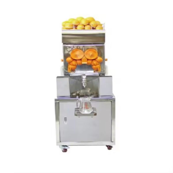 Stainless Steel Automatic Fruit Juicer with High Productivity for Commercial Juice Extraction