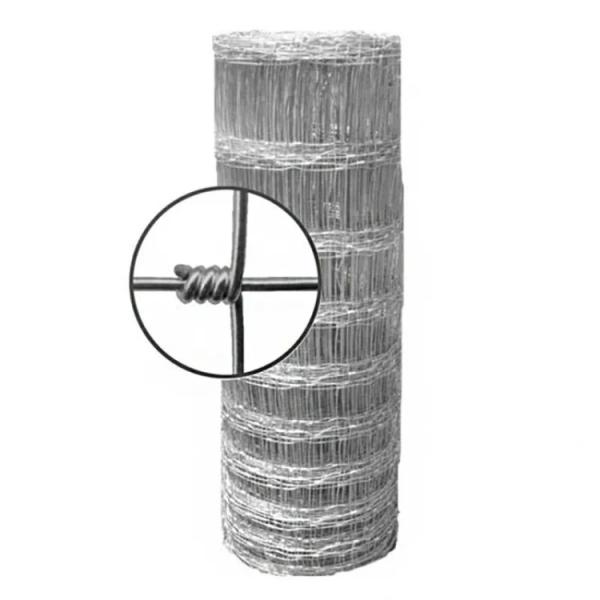 1.2m Width Galvanized Cattle Fence Farm Easy To Install Hinge Joint Fencing