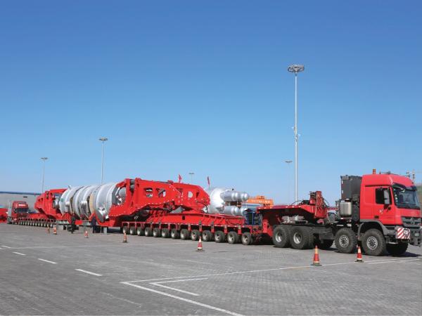 Jost Kingpin Transport Semi Hydraulic Modular Axis Flatbed Axle Trailer For Heavy Duty