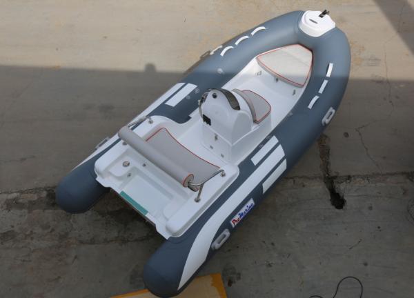 Lightweight Small Rib Boat Gross Weight 65KGS Inflatable Hull Type for Easy Maneuvering