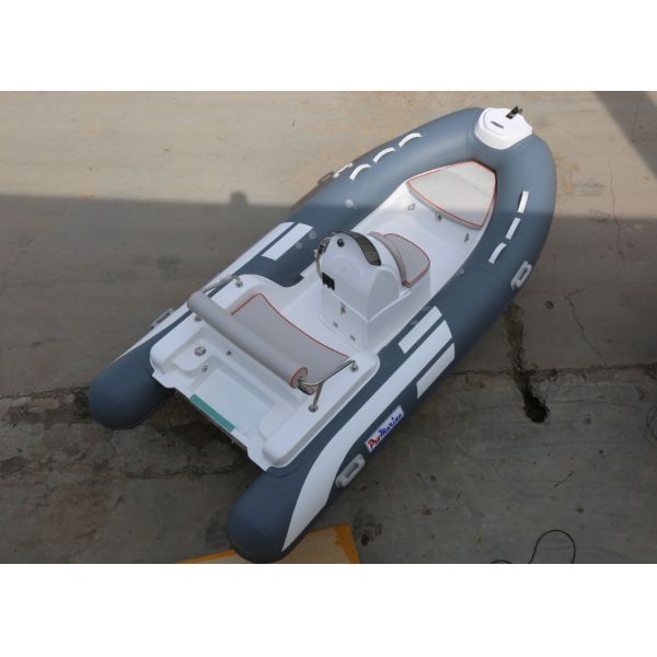 2023 new fiberglass hull rib boat 3.9m with removable fuel tank rib390CL