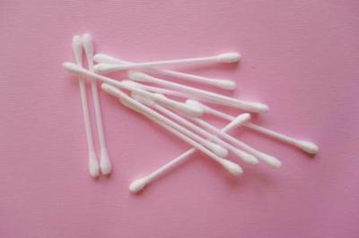 Eye Makeup Remover Cosmetic Cotton Buds Recyclable Low Non Volatile Residue