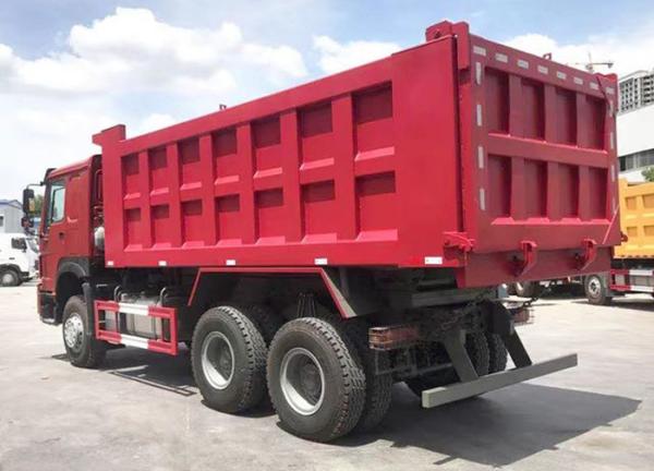 ECE Certified 60 Cubic Used HOWO Dump Truck with 6X4 10 Wheels 371HP 375HP 420HP Sino Truk