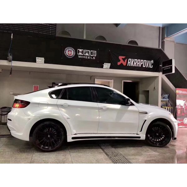 Venta caliente X6 E70 E71 Kit de cuerpo ancho Forbmw X6 Kit de cuerpo Frente y trasero Bumper Spoiler faldas laterales