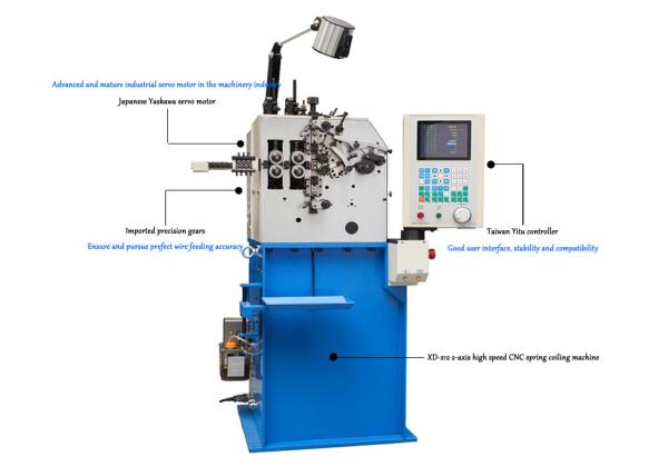 XD-212 Spring Coiling Machine Efficiently Produces All Kinds Of Nozzle Spring
