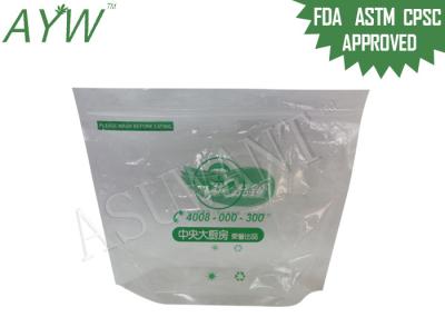 Calor transparente dos sacos de vácuo da poupança do alimento - produto comestível do PE da selagem para a carne congelada