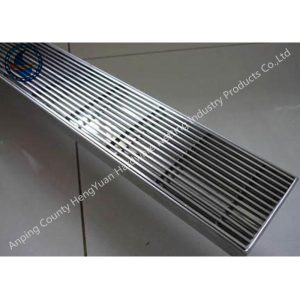 304 Flat Stainless Steel Wedge Wire Screen Panels Anti Corrosion 0.2mm Slot