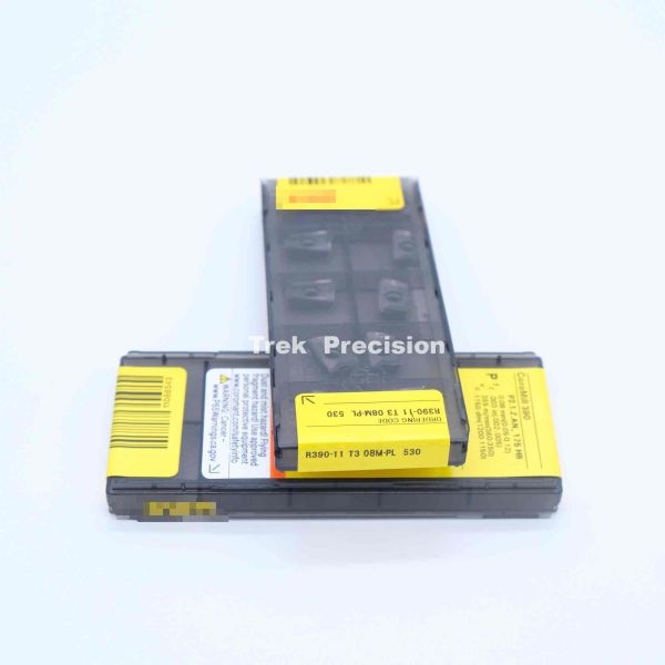 R390-11T308M‑PL 530 Grade Tungsten Carbide Indexable Safety Milling Insert Compatible with Sandviks Coromant For CNC Steel & Stainless Steel Milling Machining