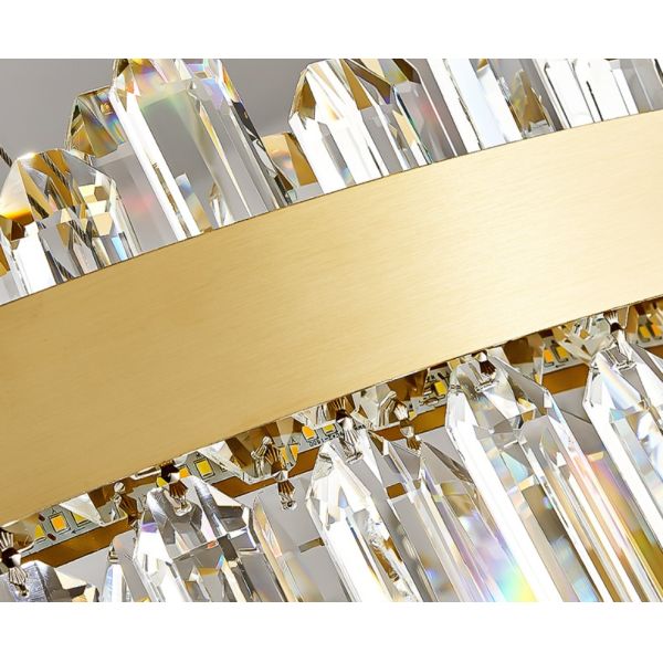 110V 240V E12 E14 Щелкнутая нержавеющая сталь входной люстра освещение для столовой