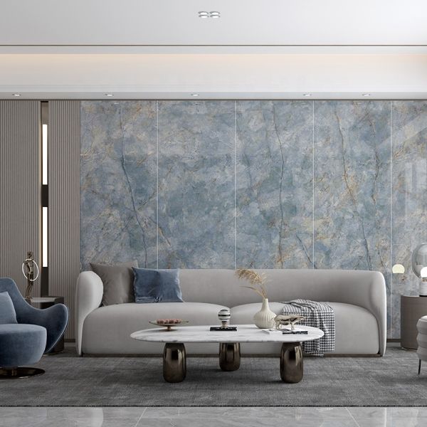 Hotel Floor Wall Tile Ceramic , Polished Ceramic Tile 600x 600mm