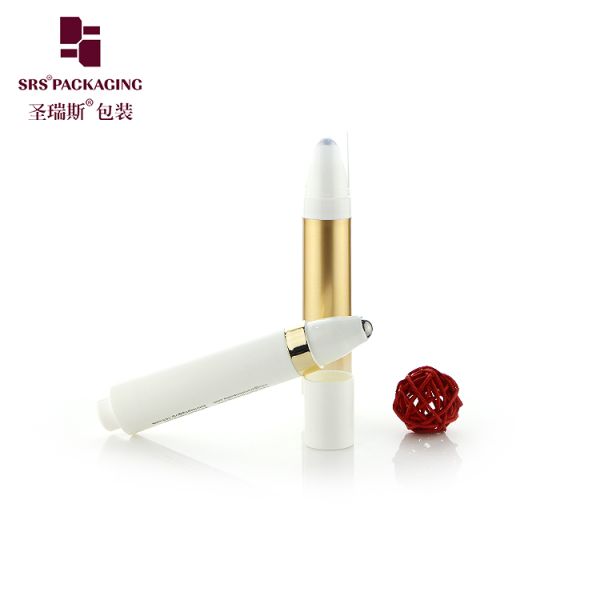 Wholesale Small Sample Portable Common Use  Plastic Eye Cream Airless Pump Sterile Bottle 10ML 15ML